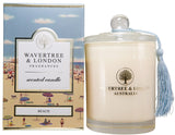 Beach Soy Candle in Embossed Florentine Paper Gift Box 🇦🇺