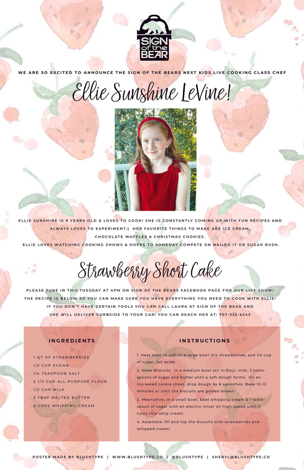8-ingredient 7-minute Strawberry Shortcakes with Ellie Sunshine