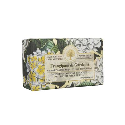 Gardenia Triple-Milled Soap in Embossed Florentine Paper