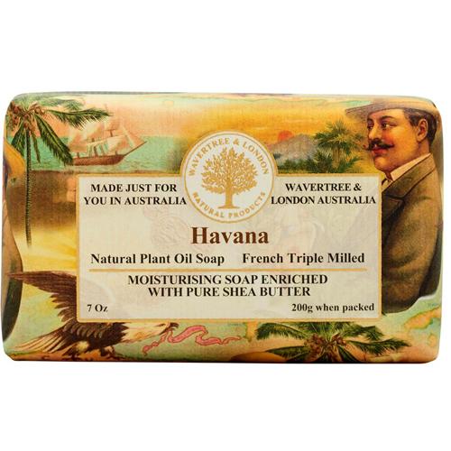 Havanna Triple-Milled Soap in Embossed Florentine Paper