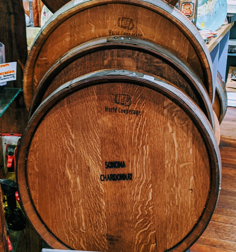 Sonoma Wine Barrel Lazy Susans 🇺🇸