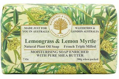 Lemongrass Triple-milled Soap in Embossed Florentine Paper 🇦🇺